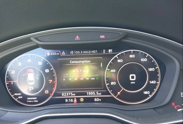 Audi Q5 cena 79900 przebieg: 100200, rok produkcji 2018 z Legionowo małe 79